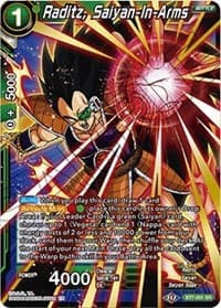 Raditz, Saiyan-In-Arms - Assault of the Saiyans - Dragon Ball Super: Masters card