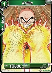 Krillin - Assault of the Saiyans - Dragon Ball Super: Masters card