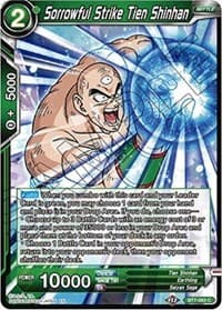 Sorrowful Strike Tien Shinhan - Assault of the Saiyans - Dragon Ball Super: Masters card