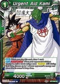 Urgent Aid Kami - Assault of the Saiyans - Dragon Ball Super: Masters card