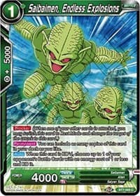 Saibaimen, Endless Explosions - Assault of the Saiyans - Dragon Ball Super: Masters card