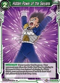 Hidden Power of the Saiyans - Assault of the Saiyans - Dragon Ball Super: Masters card
