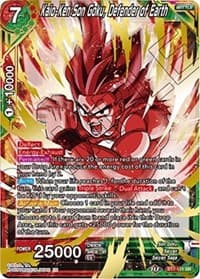 Kaio-Ken Son Goku, Defender of Earth - Assault of the Saiyans - Dragon Ball Super: Masters card