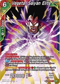 Vegeta, Saiyan Elite - Assault of the Saiyans - Dragon Ball Super: Masters card