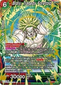 Broly, Tragedy Foretold - Assault of the Saiyans - Dragon Ball Super: Masters card