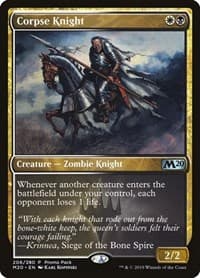 Corpse Knight - Promo Pack: Core Set 2020 - Magic: The Gathering card