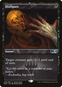 Disfigure - Promo Pack: Core Set 2020 - Magic: The Gathering card