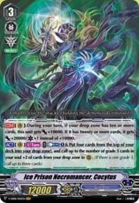 Ice Prison Necromancer, Cocytus - V-EB08: My Glorious Justice - Cardfight Vanguard card