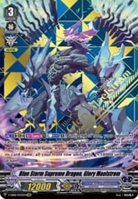 Blue Storm Supreme Dragon, Glory Maelstrom (SVR) - V-EB08: My Glorious Justice - Cardfight Vanguard card