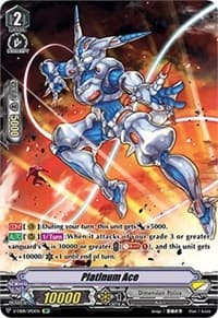 Platinum Ace (SP) - V-EB08: My Glorious Justice - Cardfight Vanguard card
