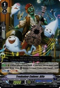 Troubadour Cadaver, Alfio - V-EB08: My Glorious Justice - Cardfight Vanguard card