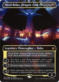 Nicol Bolas, Dragon-God (SDCC 2019 Exclusive) - Media Promos - Magic: The Gathering card