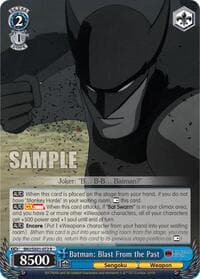 Batman: Blast From the Past - Batman Ninja - Weiss Schwarz card