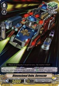 Dimensional Robo, Gorescue - V-EB08: My Glorious Justice - Cardfight Vanguard card