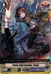 Pirate Ship Handler, Paolo - V-EB08: My Glorious Justice - Cardfight Vanguard card