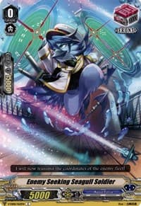Enemy Seeking Seagull Soldier - V-EB08: My Glorious Justice - Cardfight Vanguard card