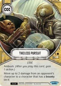 Tireless Pursuit - Spark of Hope - Star Wars: Destiny card