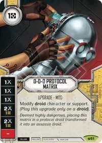 0-0-0 Protocol Matrix (Card Only) - Spark of Hope - Star Wars: Destiny card