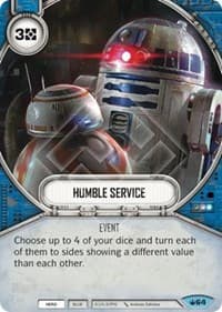 Humble Service - Spark of Hope - Star Wars: Destiny card