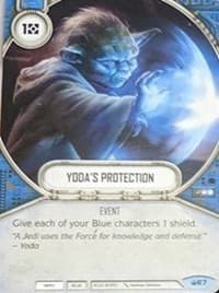 Yoda's Protection - Spark of Hope - Star Wars: Destiny card