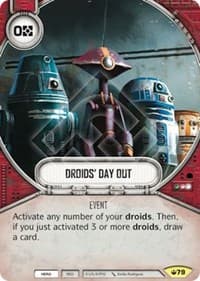 Droids' Day Out - Spark of Hope - Star Wars: Destiny card