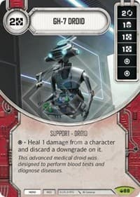 GH-7 Droid - Spark of Hope - Star Wars: Destiny card