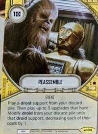 Reassemble - Spark of Hope - Star Wars: Destiny card
