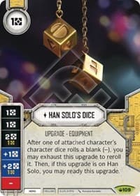 Han Solo's Dice - Spark of Hope - Star Wars: Destiny card