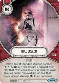 Hull Breach - Spark of Hope - Star Wars: Destiny card