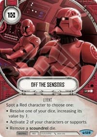 Off The Sensors - Spark of Hope - Star Wars: Destiny card