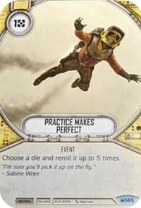 Practice Makes Perfect - Spark of Hope - Star Wars: Destiny card