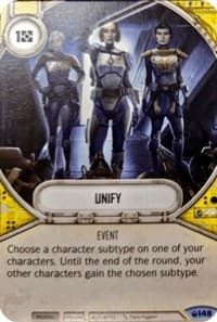 Unify - Spark of Hope - Star Wars: Destiny card