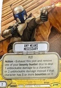 Any Means Necessary - Spark of Hope - Star Wars: Destiny card