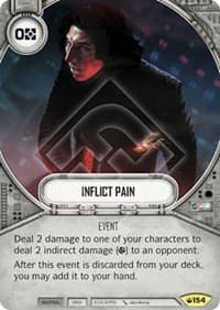 Inflict Pain - Spark of Hope - Star Wars: Destiny card