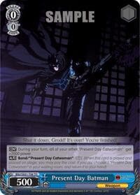 Present Day Batman - Batman Ninja - Weiss Schwarz card