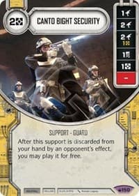 Canto Bight Security - Spark of Hope - Star Wars: Destiny card