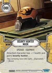 Bounty Hunter Mask - Spark of Hope - Star Wars: Destiny card