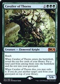 Cavalier of Thorns - Prerelease Cards - Magic: The Gathering card