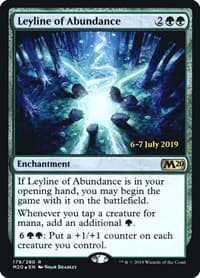 Leyline of Abundance - Prerelease Cards - Magic: The Gathering card