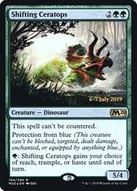 Shifting Ceratops - Prerelease Cards - Magic: The Gathering card