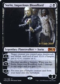 Sorin, Imperious Bloodlord - Prerelease Cards - Magic: The Gathering card