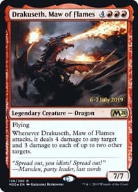 Drakuseth, Maw of Flames (M20) - Prerelease Cards - Magic: The Gathering card