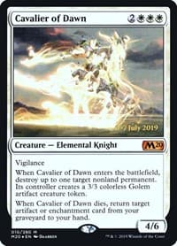 Cavalier of Dawn - Prerelease Cards - Magic: The Gathering card
