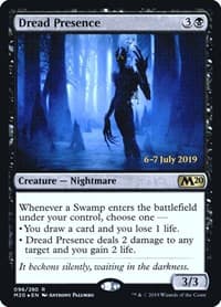 Dread Presence - Prerelease Cards - Magic: The Gathering card