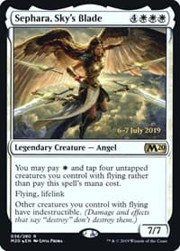 Sephara, Sky's Blade - Prerelease Cards - Magic: The Gathering card