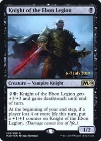 Knight of the Ebon Legion - Prerelease Cards - Magic: The Gathering card