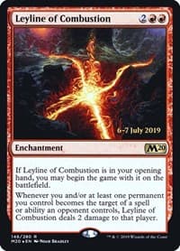 Leyline of Combustion - Prerelease Cards - Magic: The Gathering card