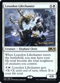 Loxodon Lifechanter - Prerelease Cards - Magic: The Gathering card