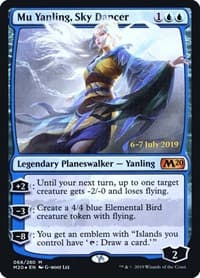 Mu Yanling, Sky Dancer - Prerelease Cards - Magic: The Gathering card