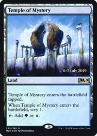Temple of Mystery (M20) - Prerelease Cards - Magic: The Gathering card